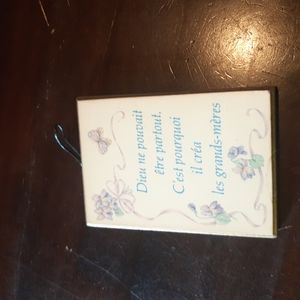 Carlton Cards Plaque Wall Hanging Grand Mère